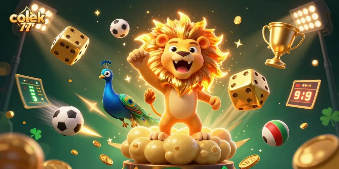 Experience winning with colek 77 in this dynamic casino scene packed with exciting games.