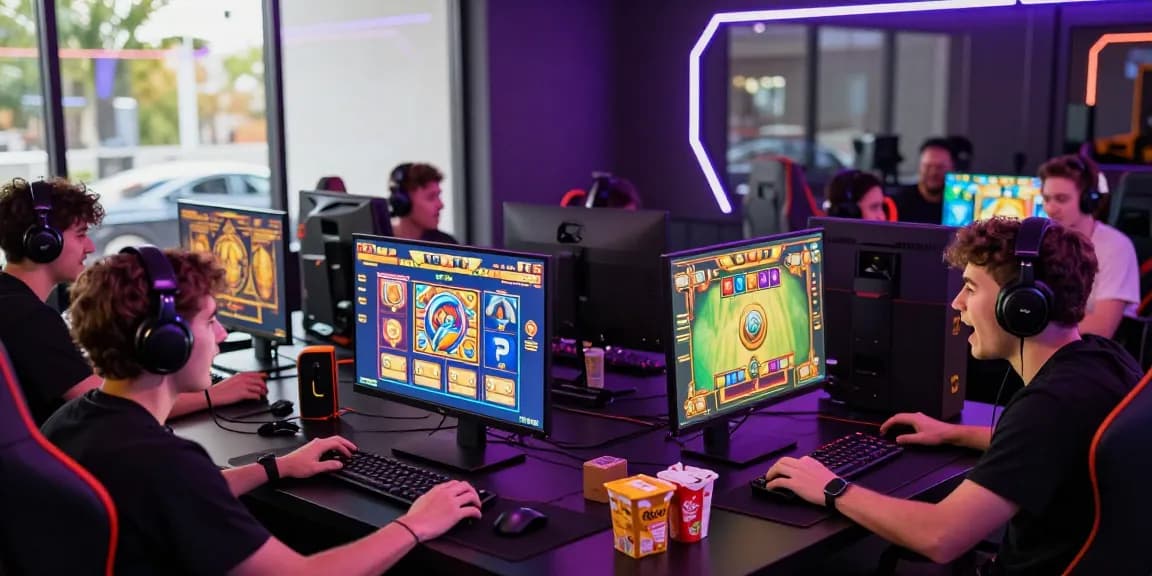 Pengalaman bermain slot gacor CR777 dengan pemain beragam di ruang gaming modern.