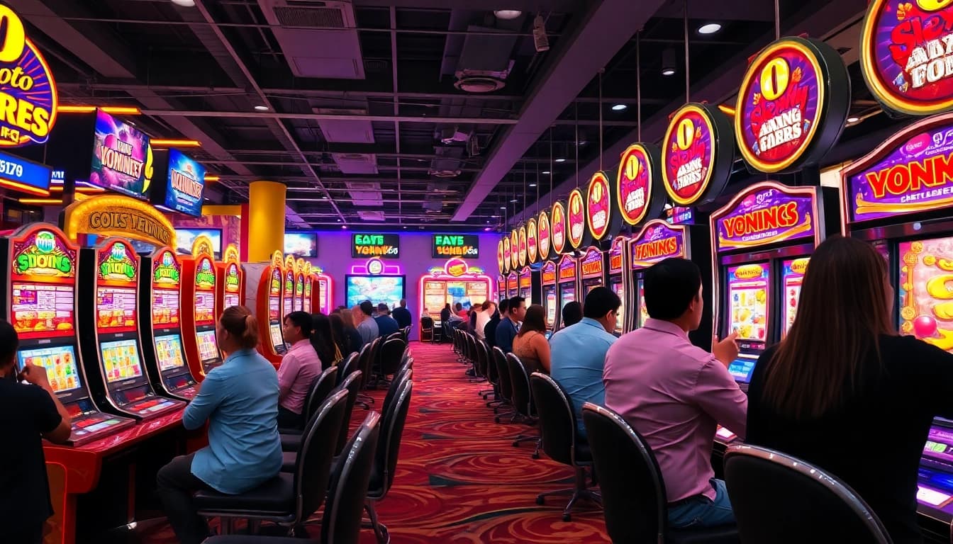 Slot777 memberikan pengalaman permainan kasino yang mendebarkan dengan berbagai mesin slot yang berwarna-warni.