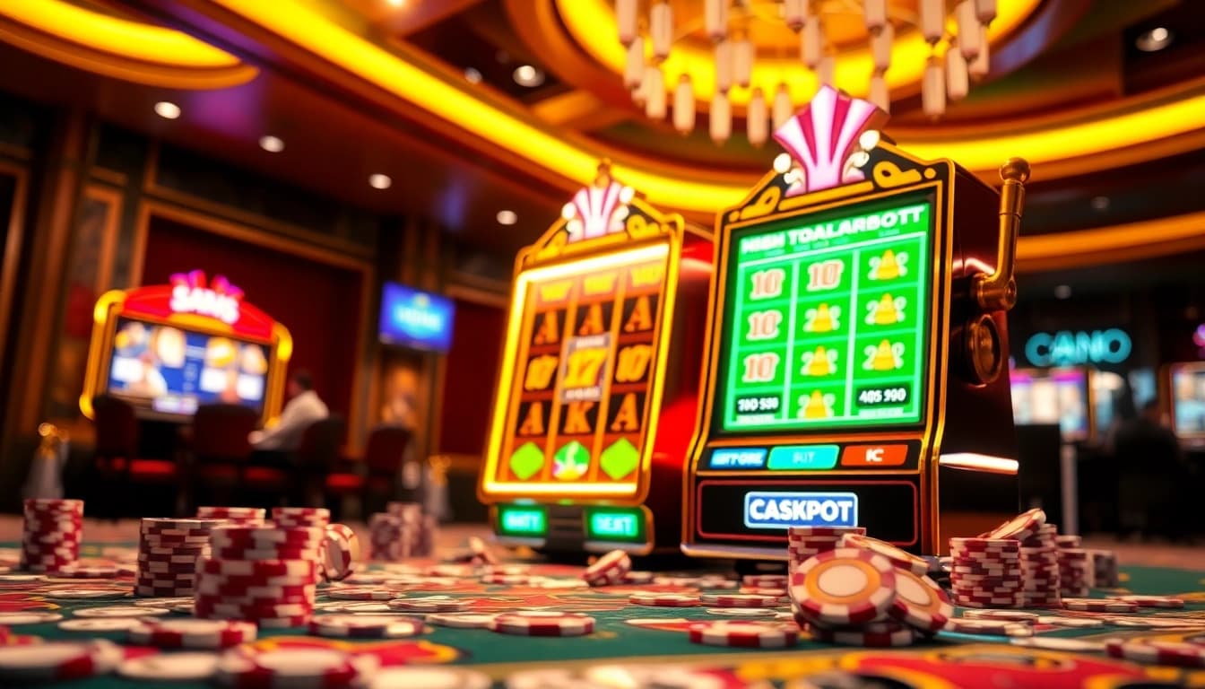 Menangkan slot depo 1k dengan grafis slot yang memukau dan suasana kasino yang mewah.