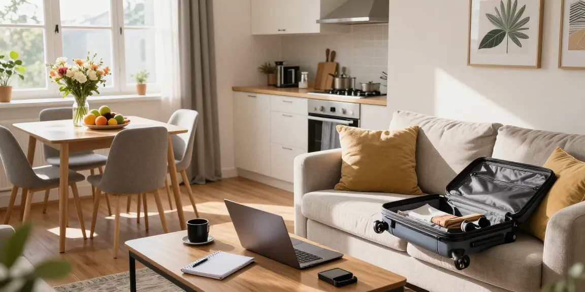 Monteurzimmer mieten Hannover – Gemütliche, einladende Wohnung mit moderner Einrichtung für Geschäftsreisende.