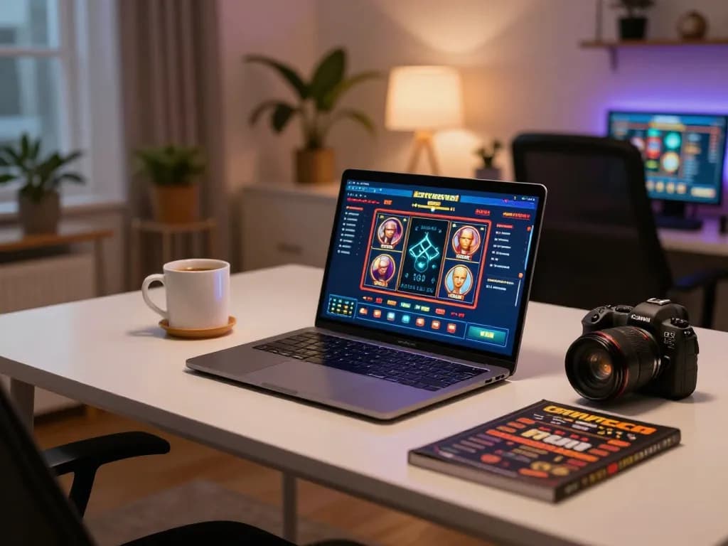 Strategi penjudi menganalisis pengaturan permainan link gacor online di rumah dengan laptop dan lingkungan yang nyaman