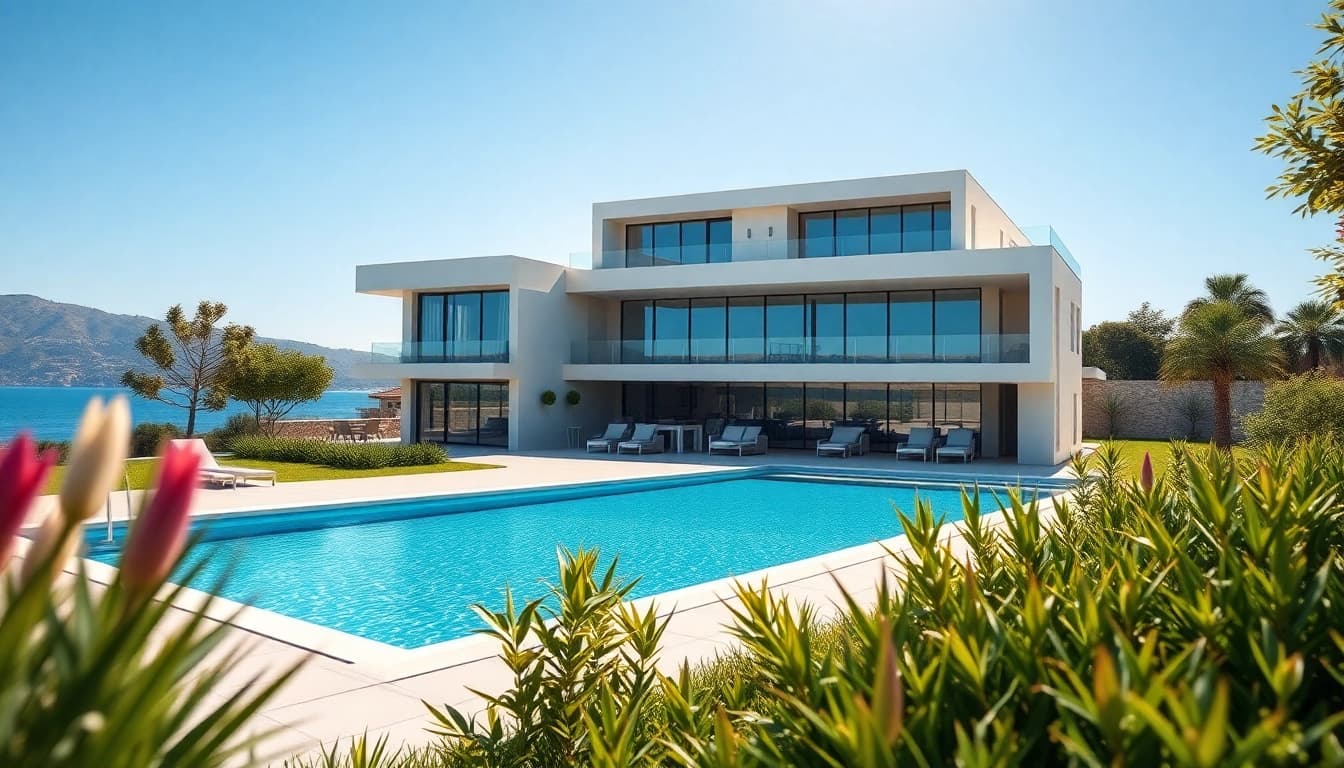 Discover houses for sale in Alanya Turkey with beautiful gardens and stunning views.