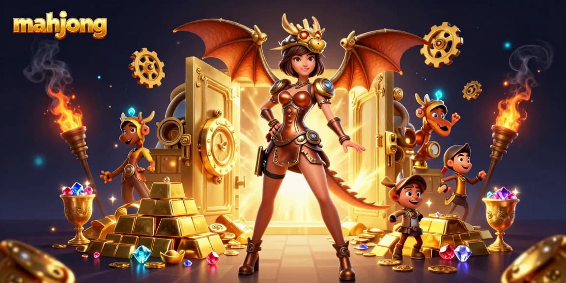 Experience mahjong excitement with stunning visuals, magical elements, and engaging casino themes.