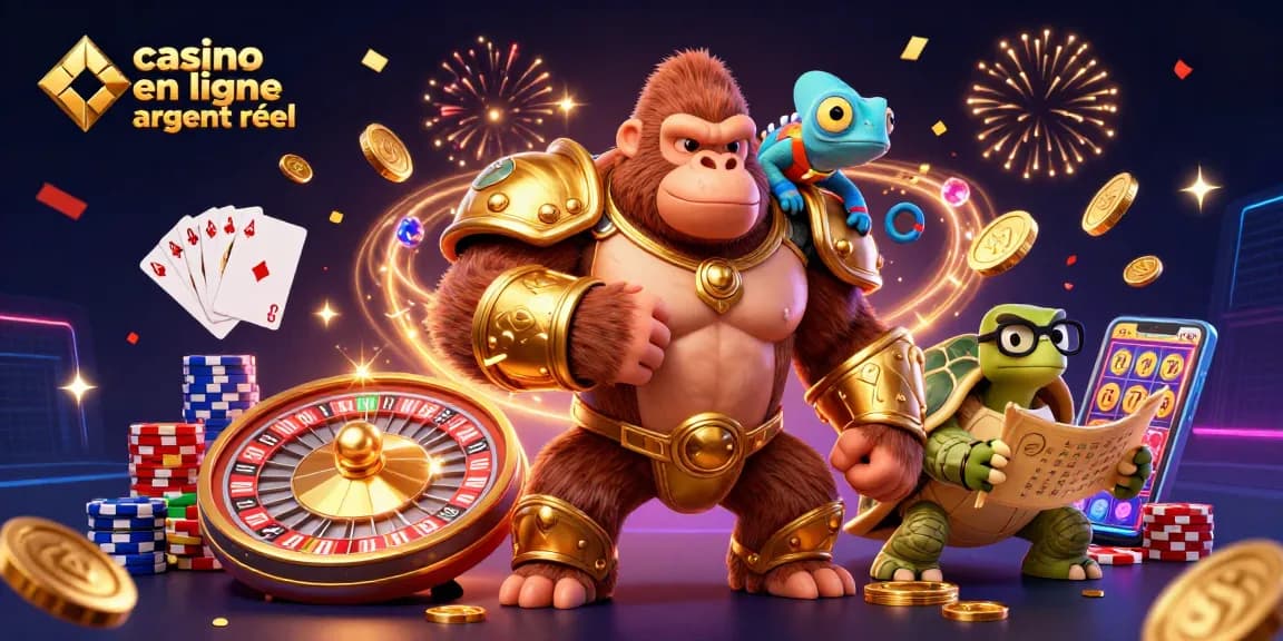 Profitez des jeux au casino en ligne argent réel avec des personnages captivants et des éléments dynamiques.