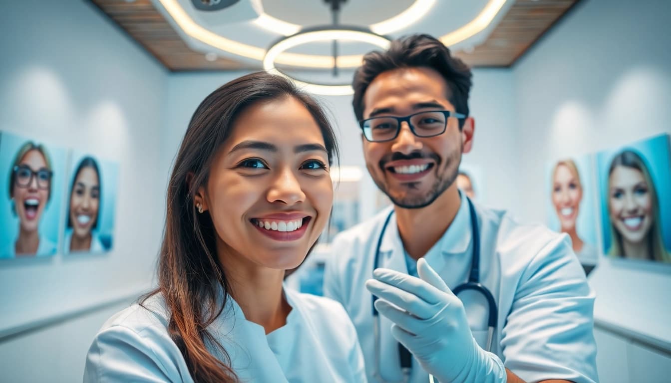 invisalign treatment in kuala lumpur at a modern dental clinic with a friendly orthodontist