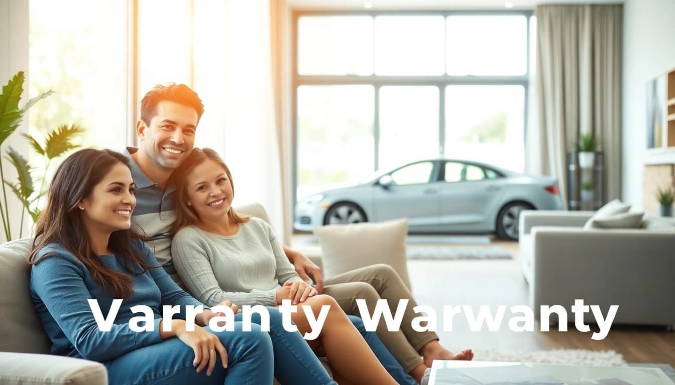 Secure your investment with warranty protection for cars and homes in this warm family setting.
