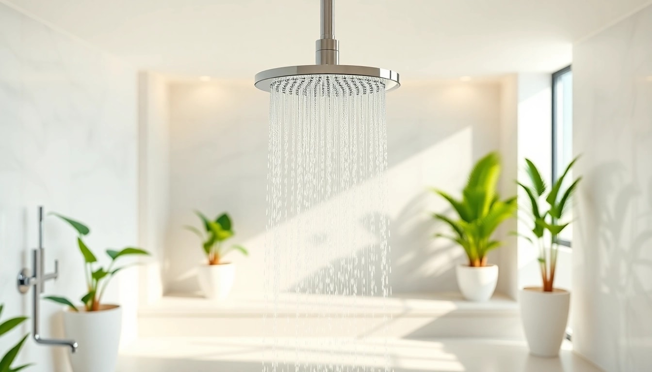 Captivating elegant showers Australia in a luxurious bathroom setting featuring modern design elements.