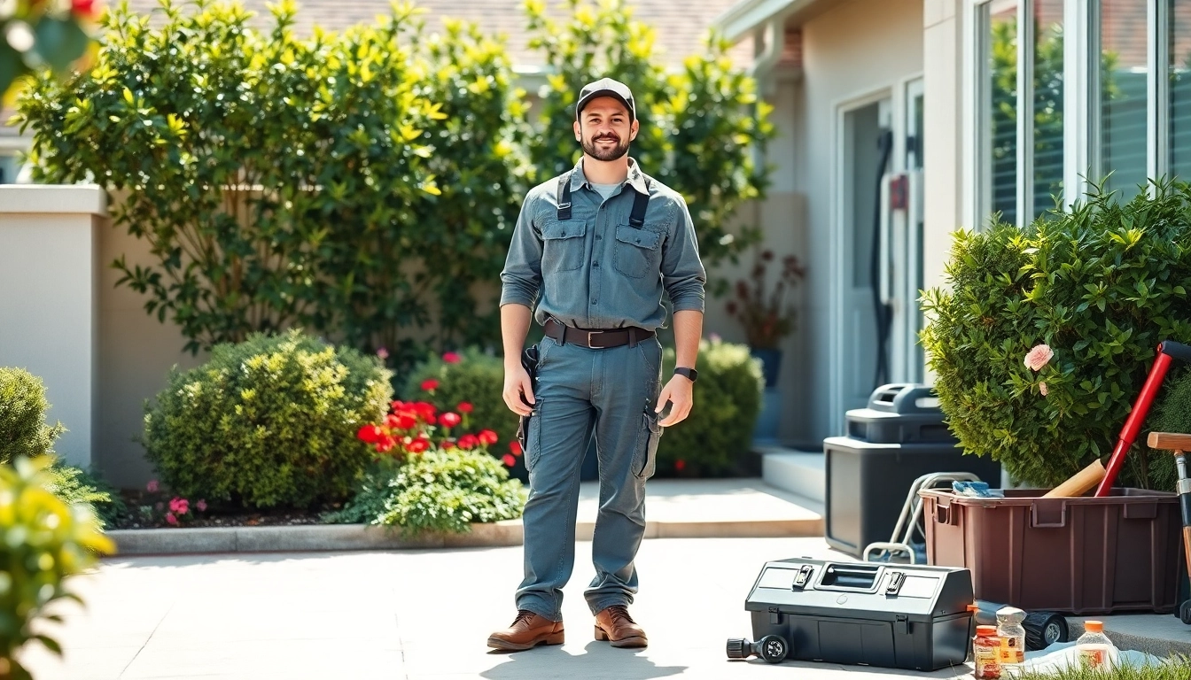 Reliable plumber near me working on plumbing solutions in a clean home environment.