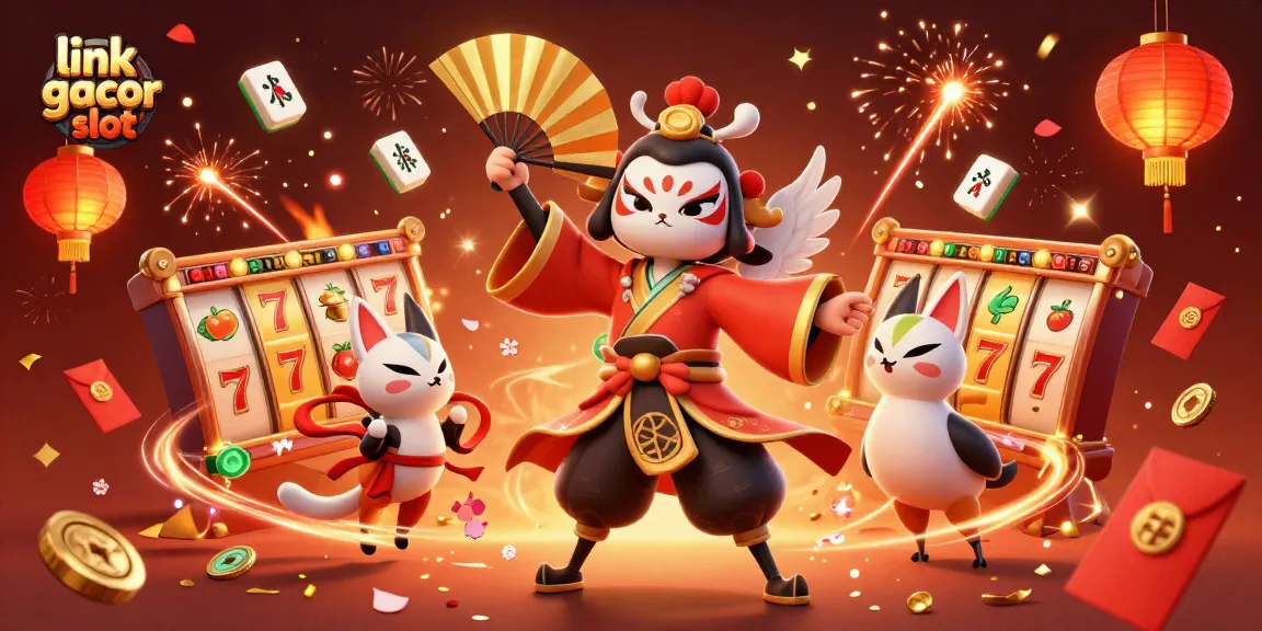 Engage with thrilling games at link gacor slot, featuring lively slot reels and dynamic characters.