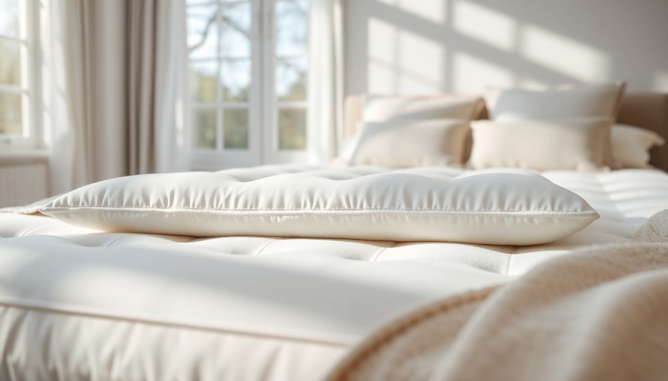 Showcasing pillow top stearns and foster mattress with plush design in a serene bedroom setting.