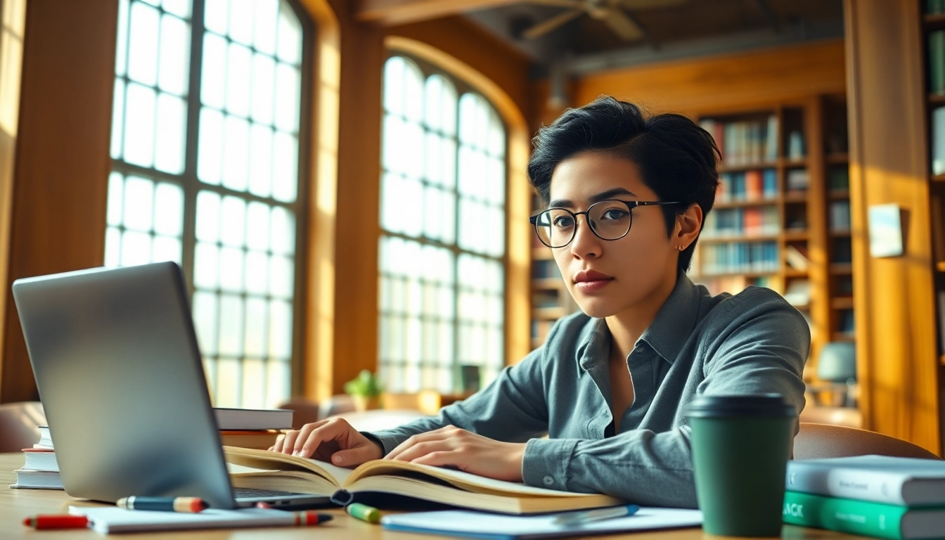 Hire someone to take lsat for you with a dedicated student preparing in a bright library.