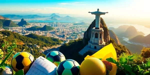 Discover top-rated best sports betting sites for Brazil featuring sports imagery and Brazilian landmarks.