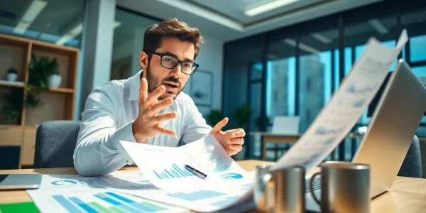 카드 한도 현금화 방법을 설명하는 재정 고문의 모습