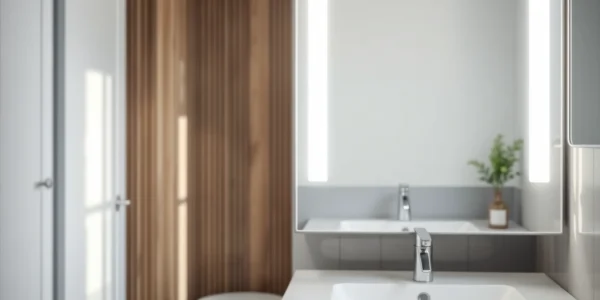 sonni Spiegelschrank mit stilvollem Design und praktischen Funktionen im Badezimmer