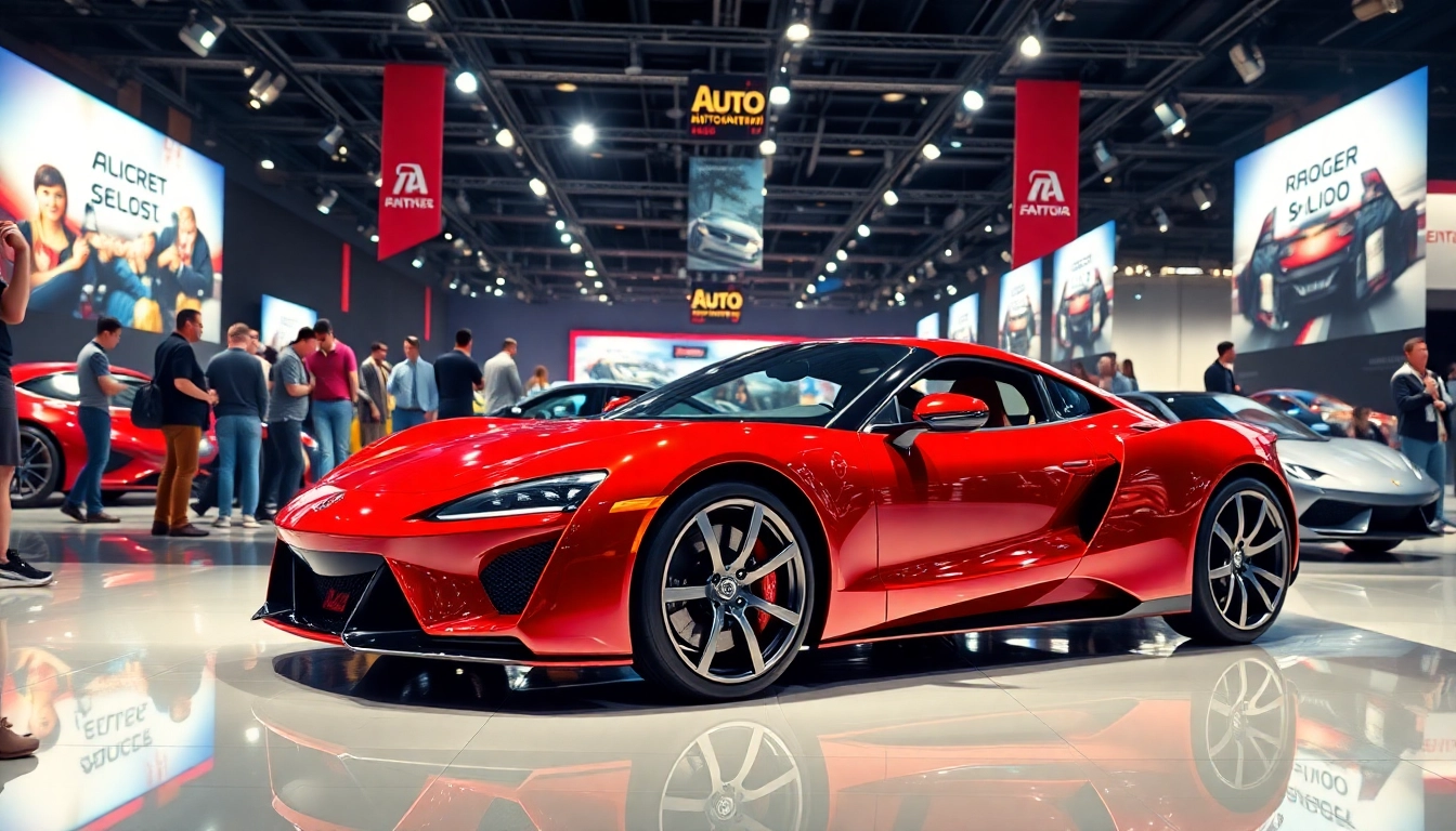 Experience the excitement of the Auto Cars Show with vibrant displays and engaging attendees.