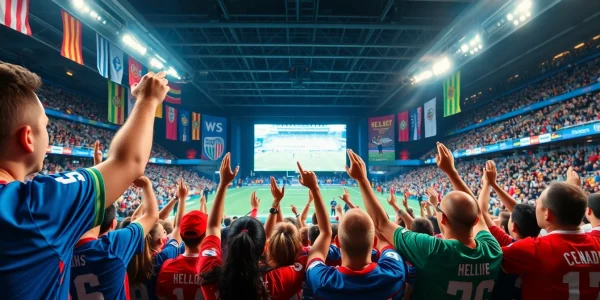 스포츠중계 중계를 관람하며 즐기는 팬들의 생생한 모습