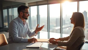 카드 현금화 옵션에 대해 상담하는 전문가의 모습입니다.