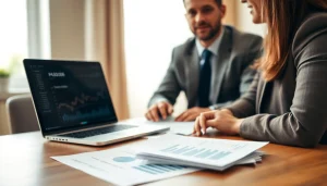 신용카드 현금화 방법을 상담하는 전문가와 고객의 대화 장면