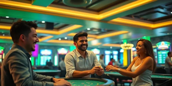 Apostadores se divertindo na casa de apostas bet da sorte, aproveitando a experiência de cassino ao vivo.