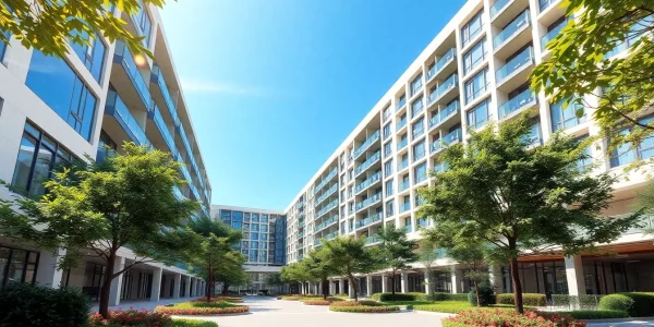 Visualize the luxurious living experience at tampines st 95 ec with modern architectural features.