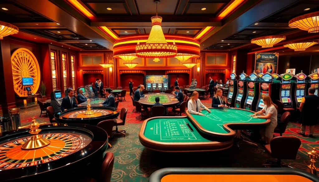 Experience thrilling gameplay at https://thabet.vegas/ with vibrant casino environments and exciting games.