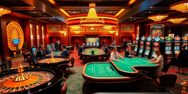Experience thrilling gameplay at https://thabet.vegas/ with vibrant casino environments and exciting games.