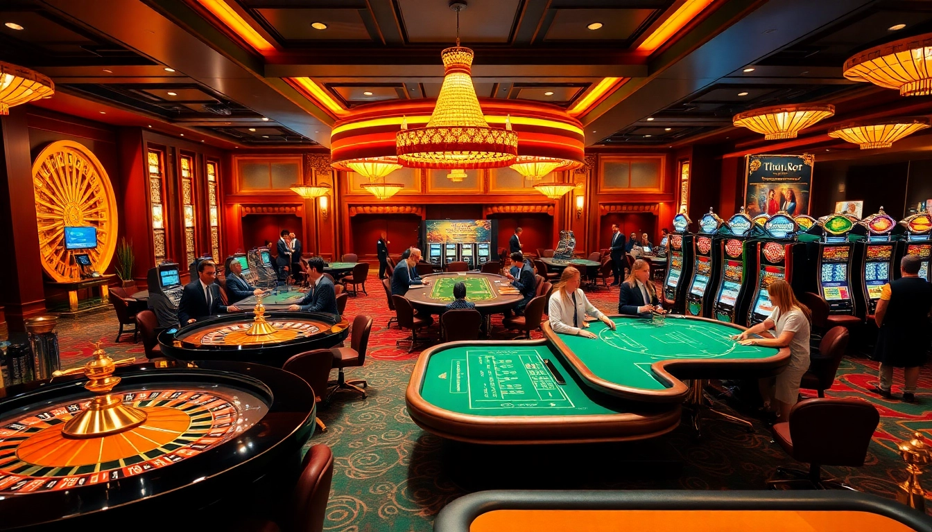 Experience thrilling gameplay at https://thabet.vegas/ with vibrant casino environments and exciting games.