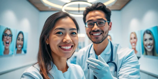 invisalign treatment in kuala lumpur at a modern dental clinic with a friendly orthodontist