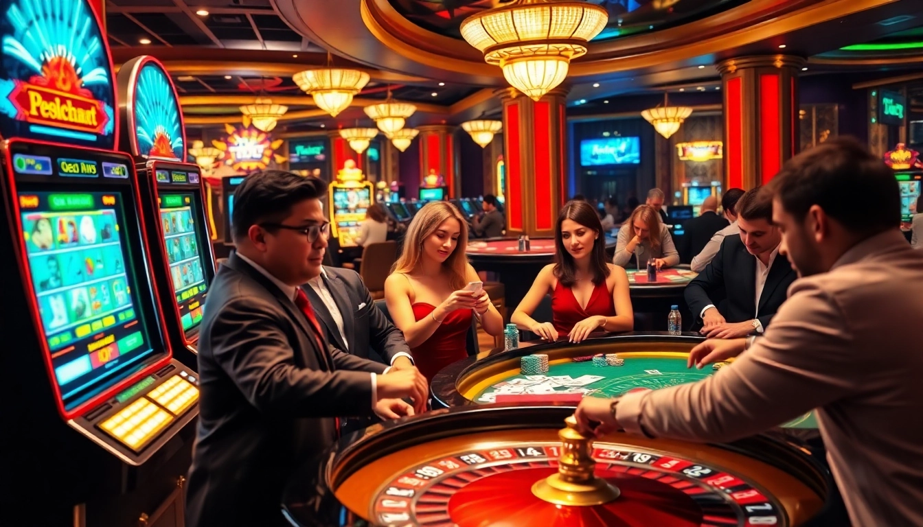 Experience vibrant casino excitement at https://rr88.wales/, showcasing thrilling games and eager players.
