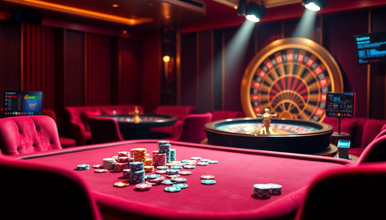 Engage in exhilarating gaming at lk21 indoxxi with rich poker chips and a glowing roulette wheel.