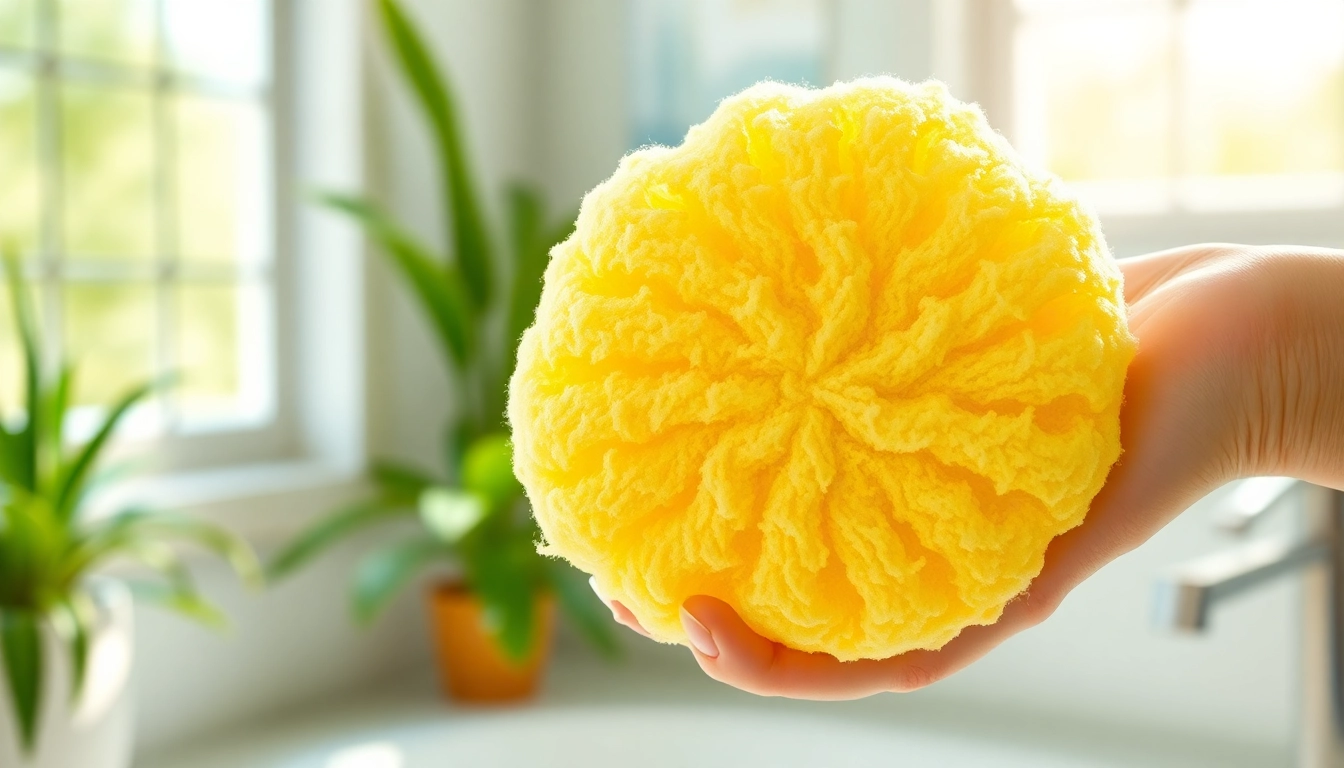 Experience the best back loofah for an invigorating shower, showcasing its soft texture and vibrant design.