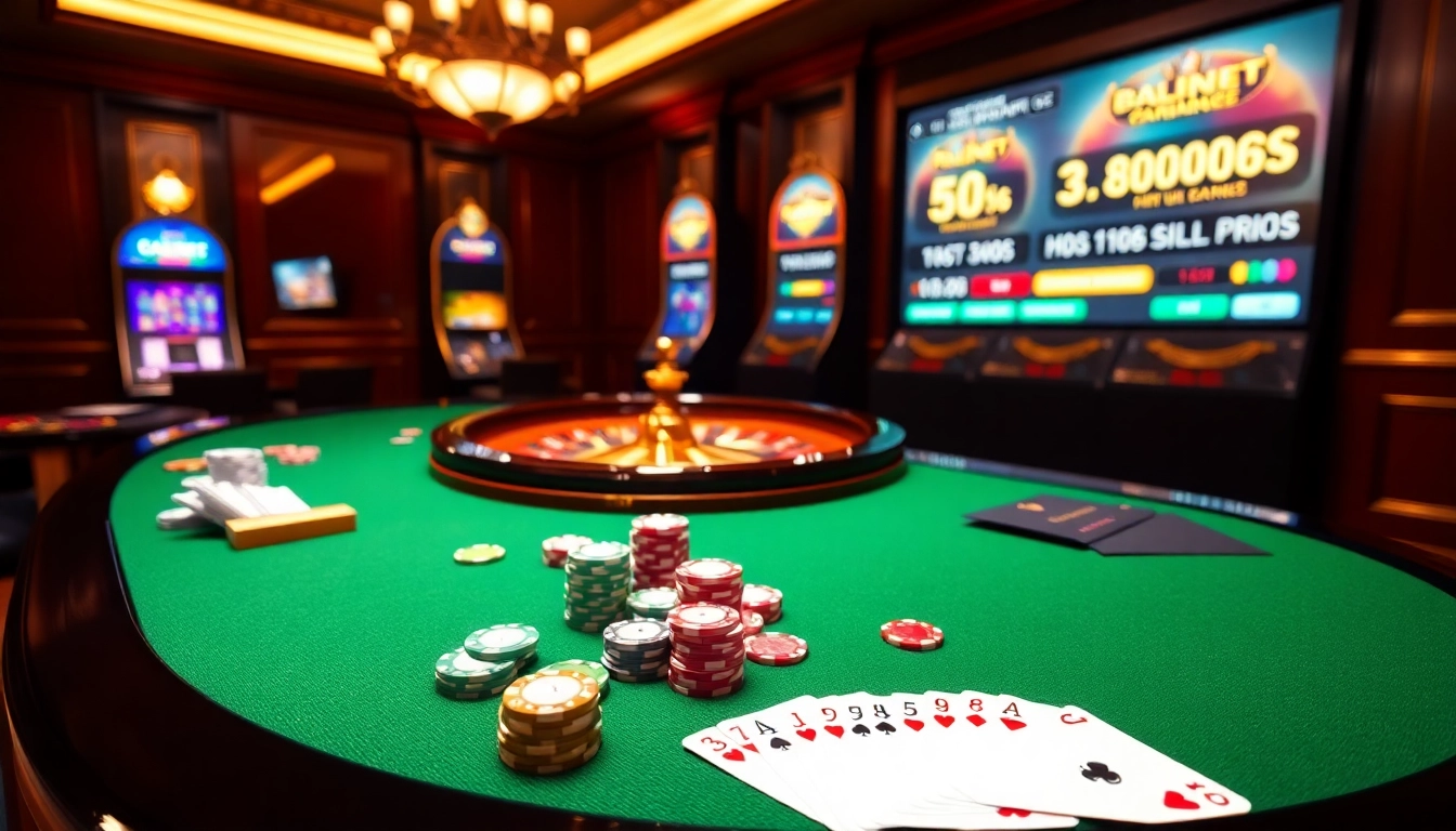 Vivez l'excitation du casino en ligne France à une somptueuse table de roulette.