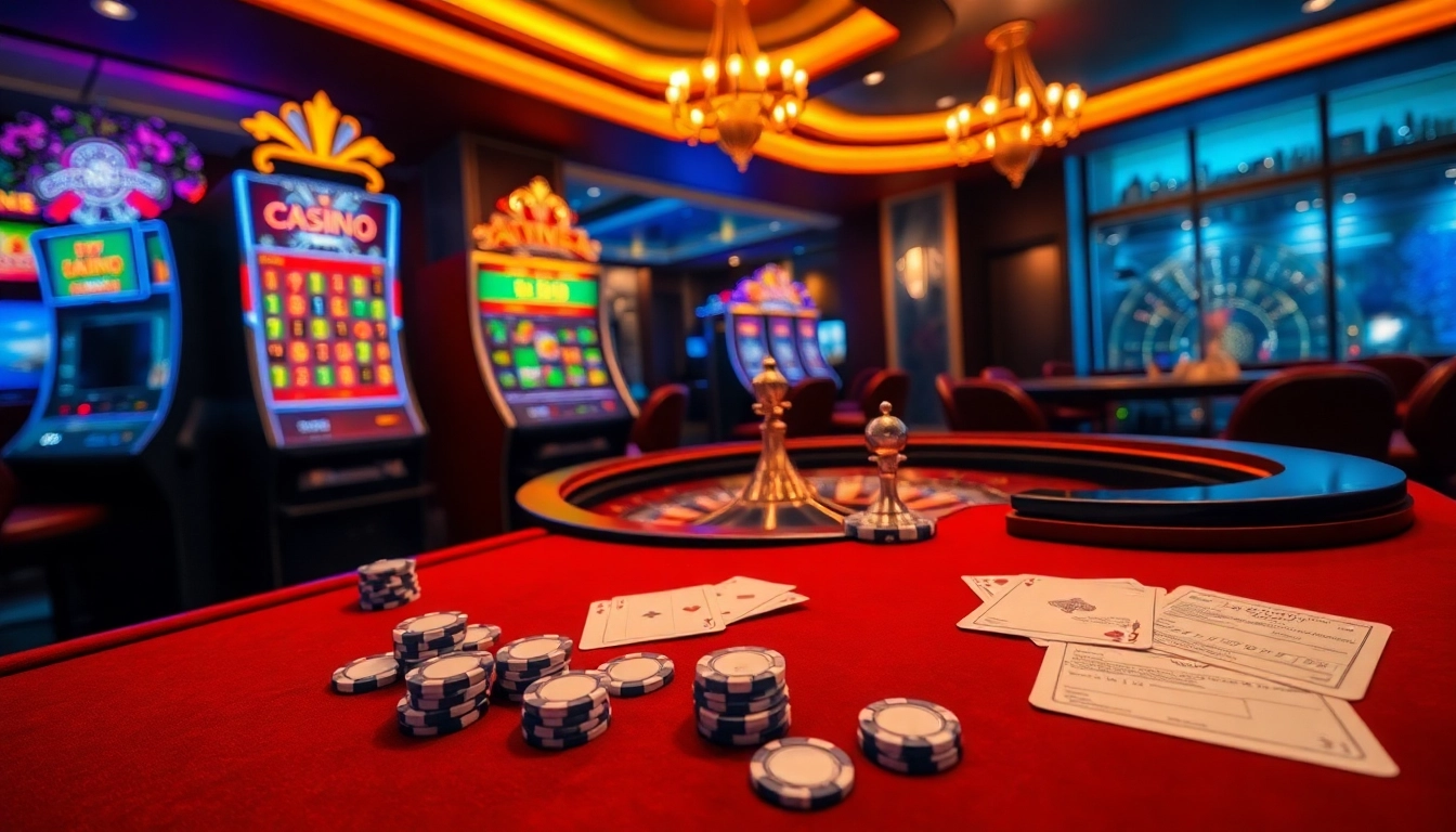 Découvrez le frisson du casino en ligne France avec des machines à sous vibrantes et une roulette captivante.
